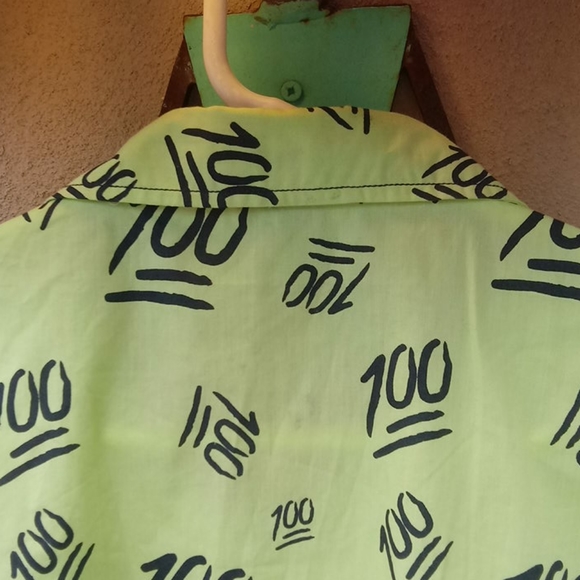 A Sean Combs Co ENYCE 100 Lime Shirt - Picture 14 of 16